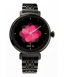 Hifuture Aura 2,64 cm (1.04") AMOLED Digitaalinen 340 x 340 pikseliä Kosketusnäyttö musta