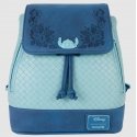 Loungefly Stitch Embroidered Floral Drawstring Mini reppu Arkireppu Sininen Polyuretaani (PU) Loungefly Stitch Embroidered Floral Drawstring Mini reppu Arkireppu Sininen Polyuretaani (PU)
