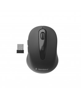 Gembird MUSW-6B-01 pele Birojs Labā roka RF Bezvadu Optisks 1600 DPI