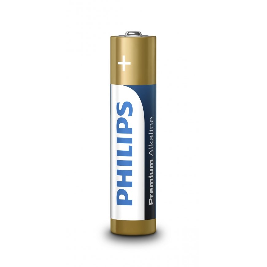 Philips Premium Alkaline Baterija LR03M4B/10