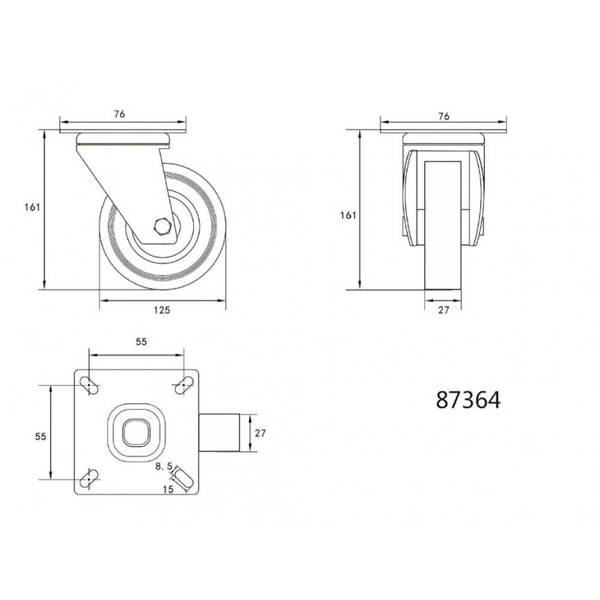 VOREL 87364 drain auger part & accessory 1 pc(s) – 2