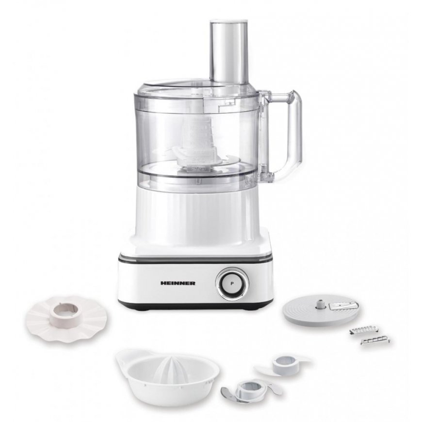 Heinner HFP-K1000WP pārtikas pārstrāde 1000 W 2,3 L Balts – 3
