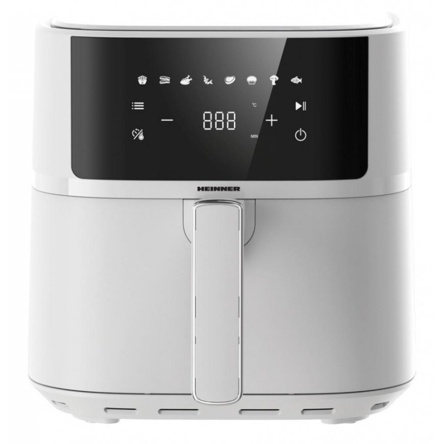 Heinner HAF-B6WH17SQ rasvakeitin Yksi 5,7 L Erillinen 1700 W Kuumakiertoilmakypsennin Valkoinen – 2
