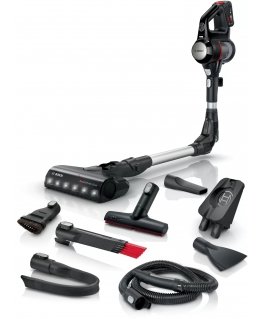 Bosch BCS711PET Stieņveida putekļsūcējs Baterija Sauss Bezmaisa 0,3 L Melns, Sarkans 3 ampērstunda
