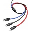 Baseus CAMLT-ASY01 USB cable 0.3 m USB A USB C/Micro USB A/Lightning Black Baseus CAMLT-ASY01 USB cable 0.3 m USB A USB C/Micro USB A/Lightning Black