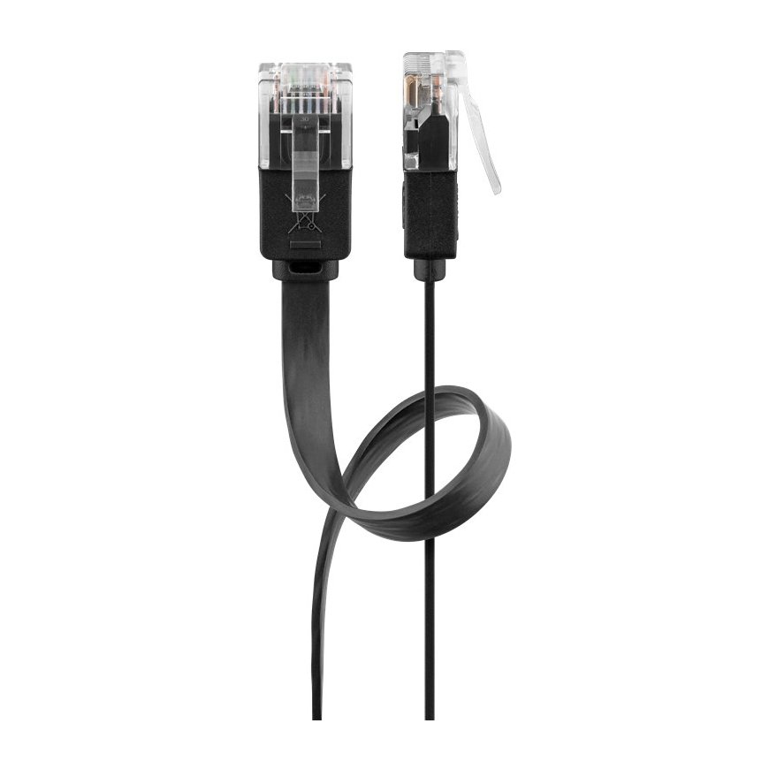 Goobay 95388 võrgukaabel Must 7 m Cat6 U/UTP (UTP)