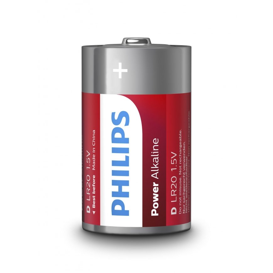 Philips Power Alkaline Akku LR20P2B/10