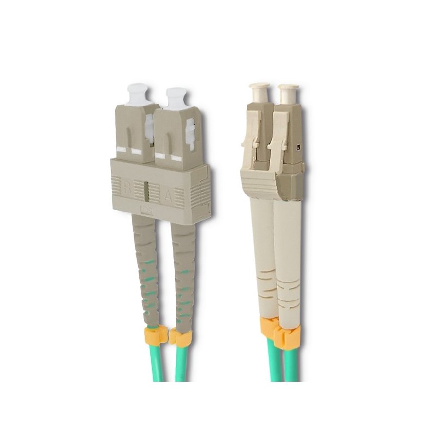 Qoltec 54351 InfiniBand/fibre optic cable 5 m LC SC Зеленый – 2