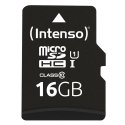 Intenso 3424470 mälukaart 16 GB MicroSD UHS-I Klass 10 Intenso 3424470 mälukaart 16 GB MicroSD UHS-I Klass 10