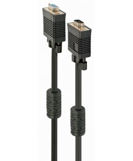 Gembird VGA M/F 1.8m VGA кабель 1,8 m VGA (D-Sub) Черный