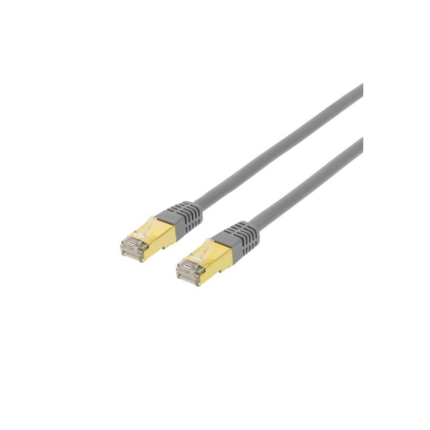 Deltaco STP-71 сетевой кабель Серый 1 m Cat7