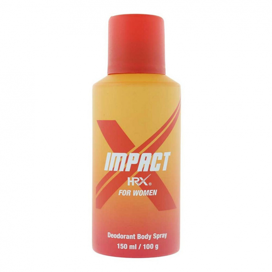 Hrx, Impact, Deodorant Spray, For Women, 150 ml