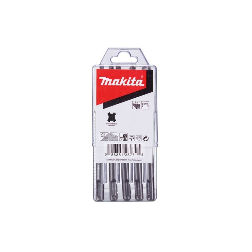 Makita D-00795 puuritera Spiraalpuur 5 tk