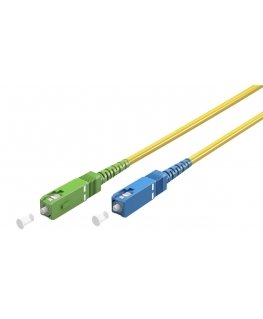 Goobay 59661 InfiniBand un optiskās šķiedras kabelis 5 m SC FTTH Dzeltens