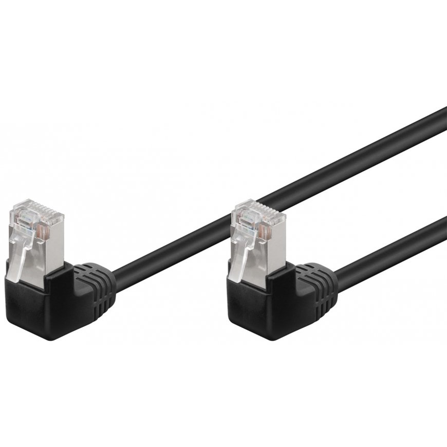 Goobay 96081 võrgukaabel Must 5 m Cat5e F/UTP (FTP)