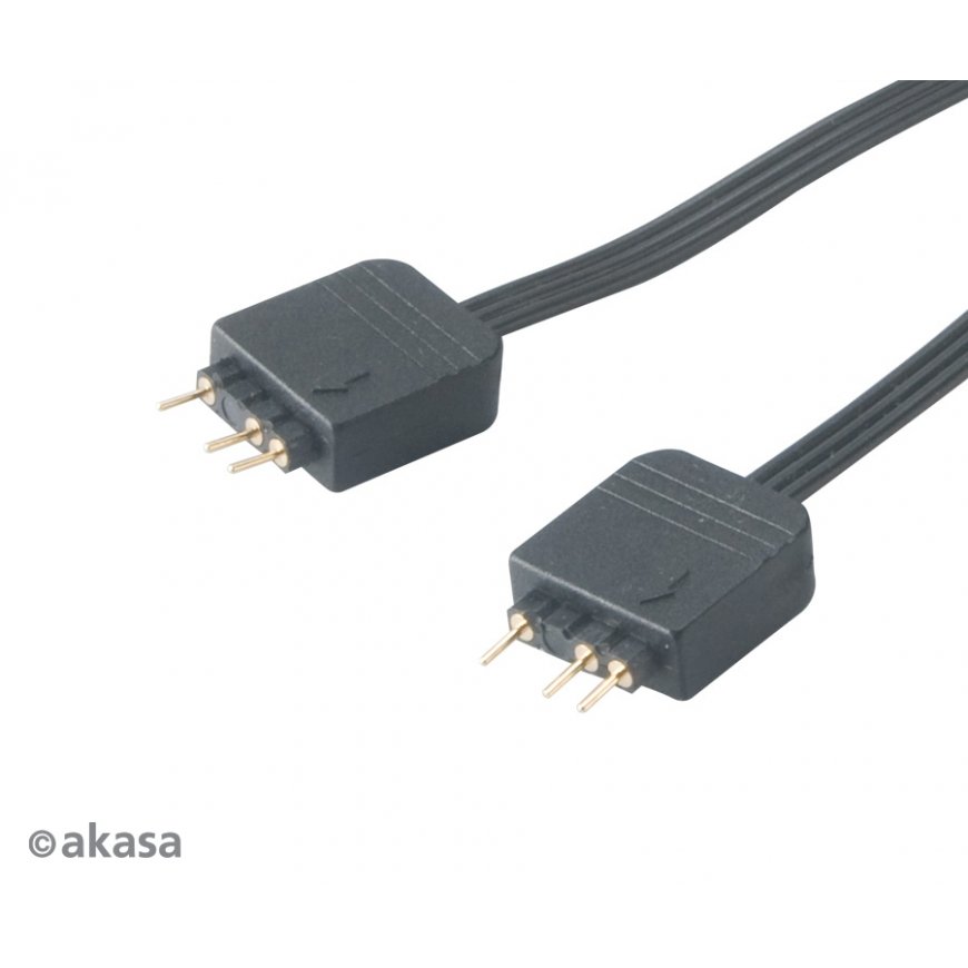 Akasa AK-CBLD08-12BK сигнальный кабель 0,12 m Черный – 3