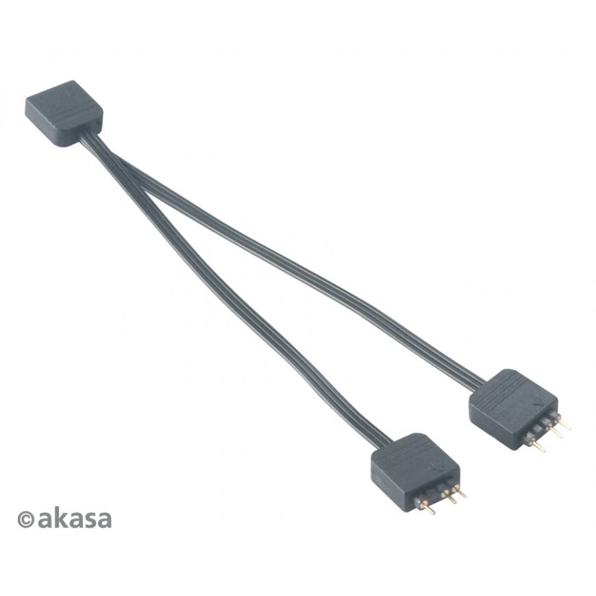 Akasa AK-CBLD08-12BK signaalkaabel 0,12 m Must – 5