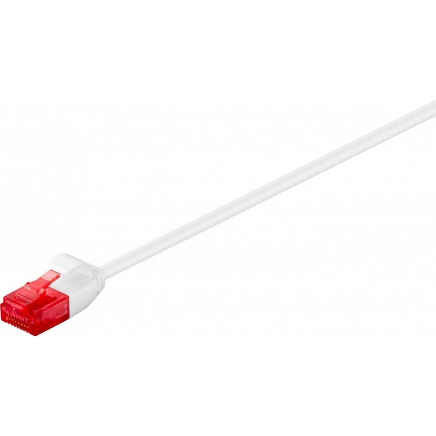 Goobay 93696 tinklo kabelis Balta 7,5 m Cat6 U/UTP (UTP)