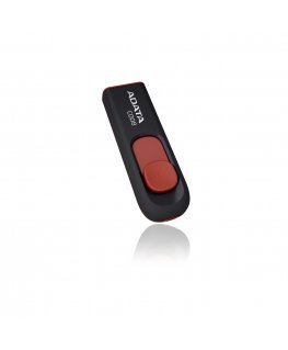 ADATA 32GB C008 USB zibatmiņa USB Type-A 2.0 Melns, Sarkans