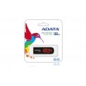 ADATA 32GB C008 USB zibatmiņa USB Type-A 2.0 Melns, Sarkans