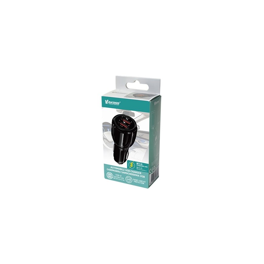 Vakoss Automobile USB Charger – 3
