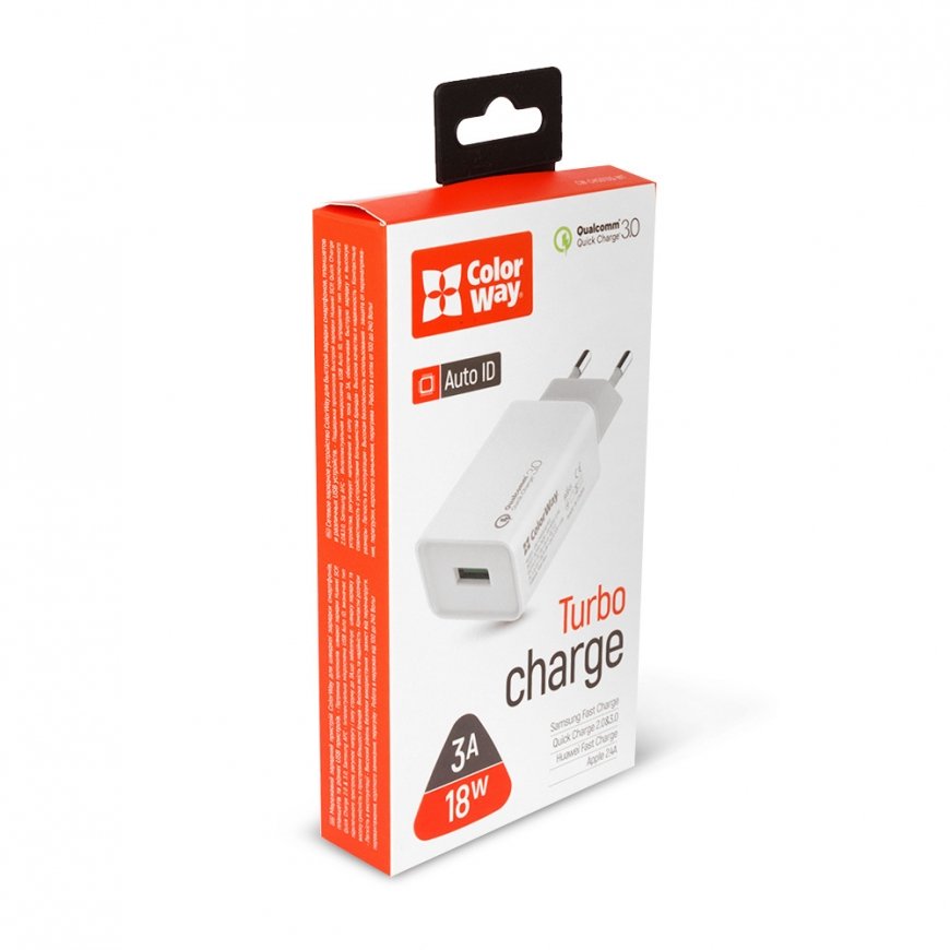 Colorway CW-CHS013Q-WT mobile device charger