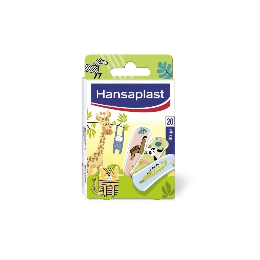 Hansaplast Kids Animal 1,9 x 7,2 cm 20 vnt