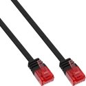InLine Flat Ultraslim Patch Cable U/UTP Cat.6 Gigabit ready black 1.5m InLine Flat Ultraslim Patch Cable U/UTP Cat.6 Gigabit ready black 1.5m