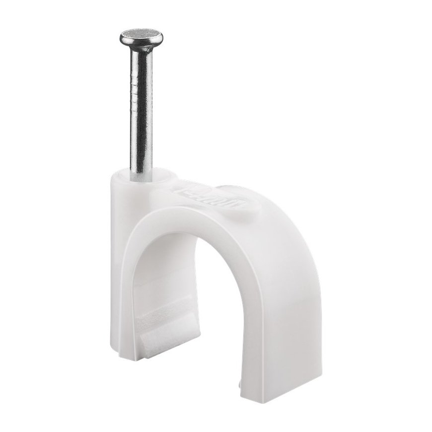 Goobay 17084 kabelio apkaba Balta 100 vnt