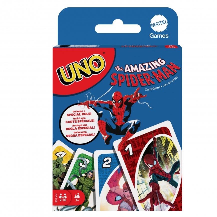 Games UNO The Amazing Spider-Man Карточная игра Shedding