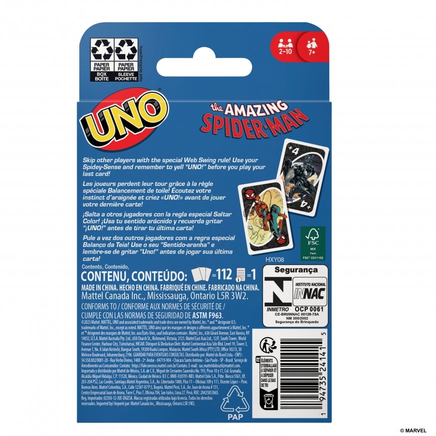 Games UNO The Amazing Spider-Man – 5