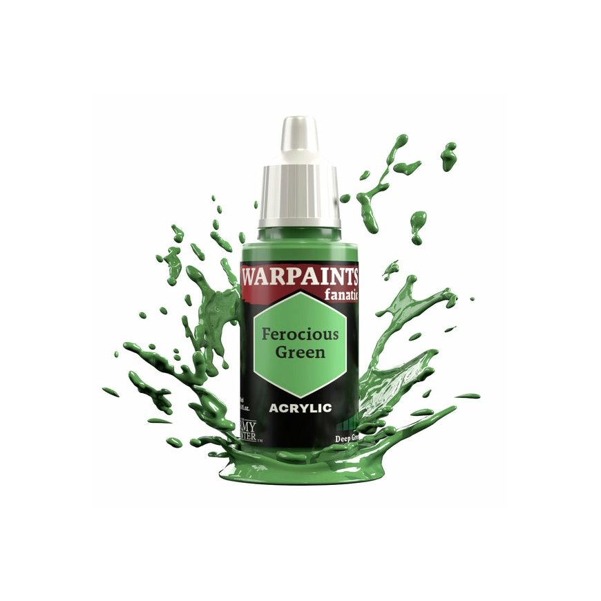 The Army Painter Warpaints Fanatic: Ferocious Green – 2