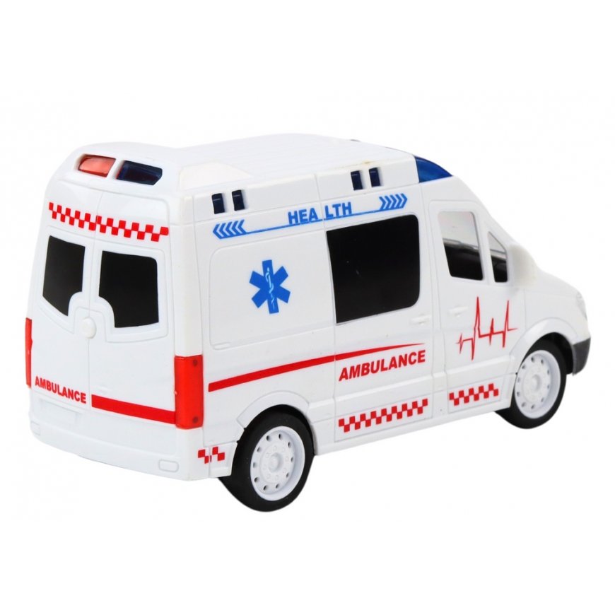 LEAN Toys 17629 raadio teel juhitav (RC) mudel Kiirabiauto – 3