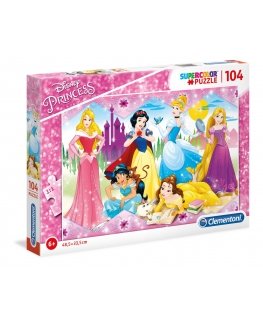 Clementoni Disney Princess Jigsaw puzzle 104 pc(s) Cartoons