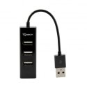 SBOX H-204 interfeisa centrmezgls USB 2.0 480 Mbit/s Melns SBOX H-204 interfeisa centrmezgls USB 2.0 480 Mbit/s Melns