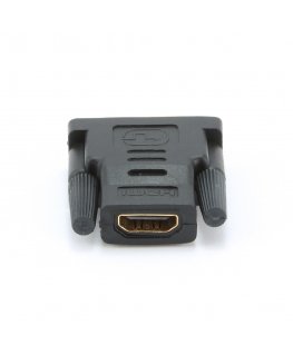 Gembird A-HDMI-DVI-2 kabelių lizdinio / kištukinio jungčių tipo keitiklis Juoda