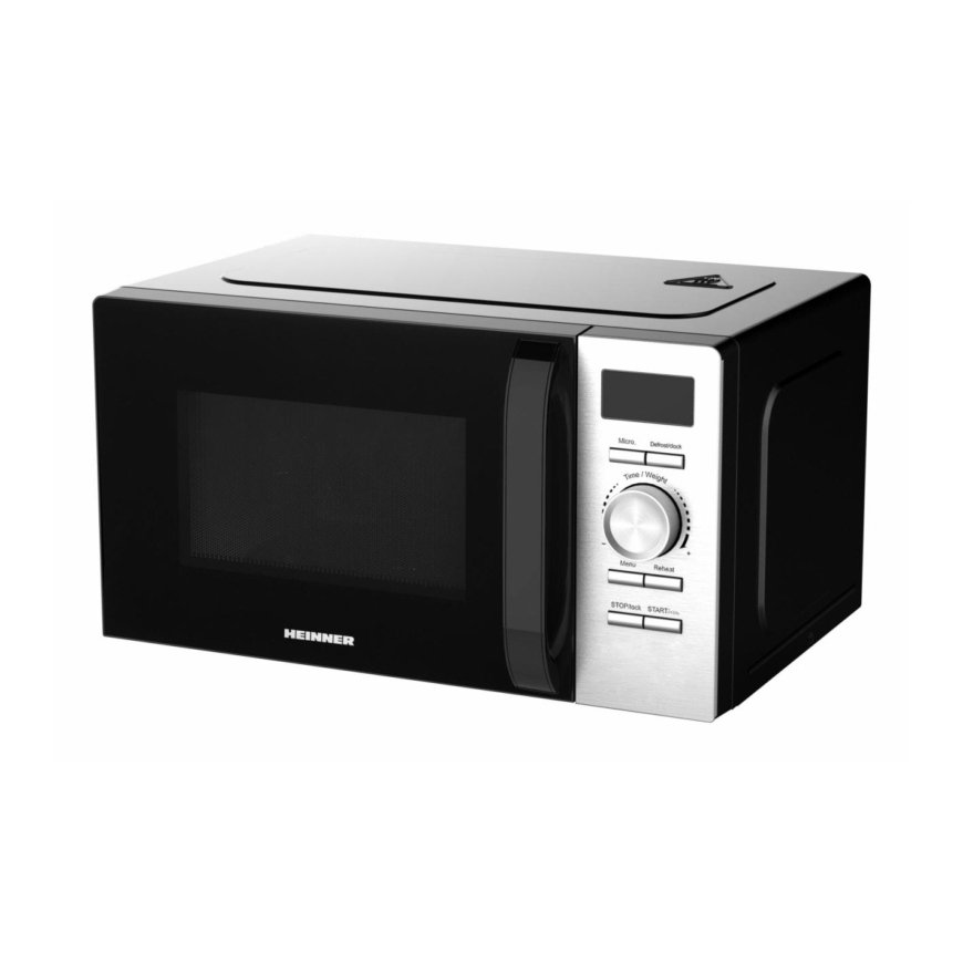 Heinner HMW-D2060BK mikroviļņu krāsns Melns, Nerūsējošs tērauds Solo mikrovilnis Novietojams uz gald