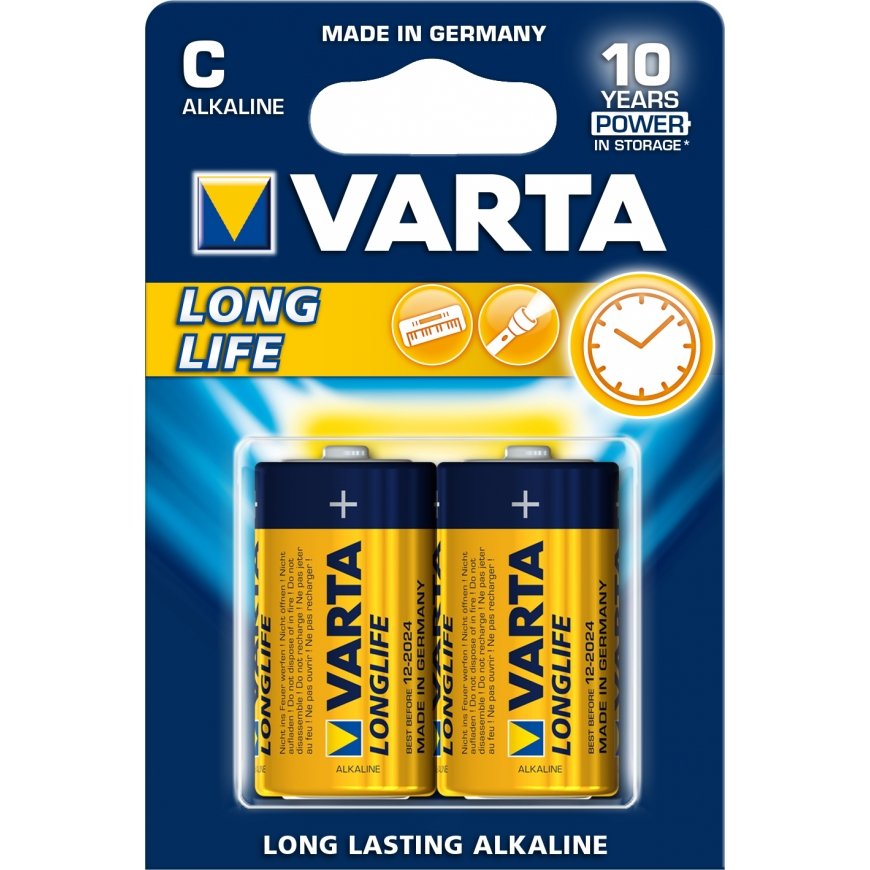 Varta 4114 Батарейка одноразового использования C Щелочной