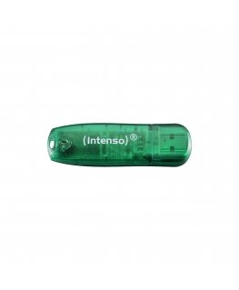 Intenso Rainbow Line USB zibatmiņa 8 GB USB Type-A 2.0 Zaļš