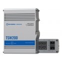 Teltonika TSW200 tīkla pārslēgs Nepārvaldīts Gigabit Ethernet (10/100/1000) Power over Ethernet (PoE