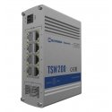 Teltonika TSW200 tinklo komutatorius Ne-valdomas Gigabit Ethernet (10/100/1000) Maitinimas per Etern