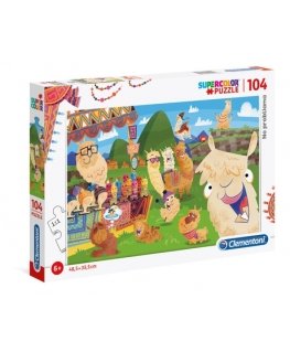 Clementoni No ProbLLAMA Kuviopalapeli 104 kpl Sarjakuvat