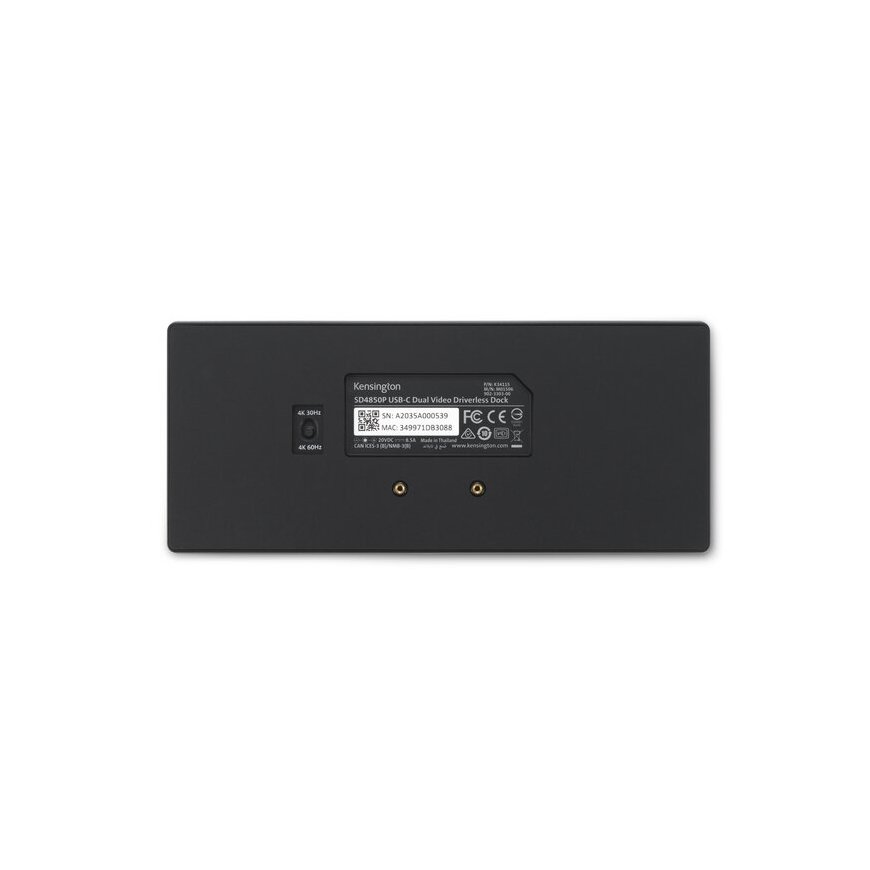 Kensington SD4850P док-станция для портативных устройств Черный – 5