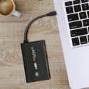 Qoltec 51856 tallennusaseman kotelo HDD-/SSD-kotelo musta 2.5" Qoltec 51856 tallennusaseman kotelo HDD-/SSD-kotelo musta 2.5"