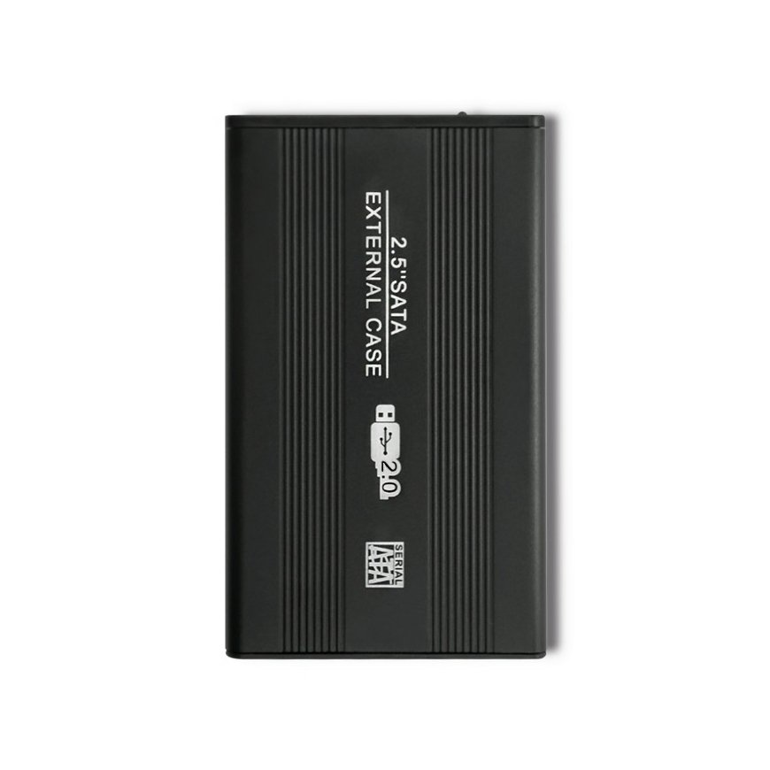Qoltec 51856 saugojimo diskų korpusas HDD / SSD aptvaras Juoda 2.5" – 4