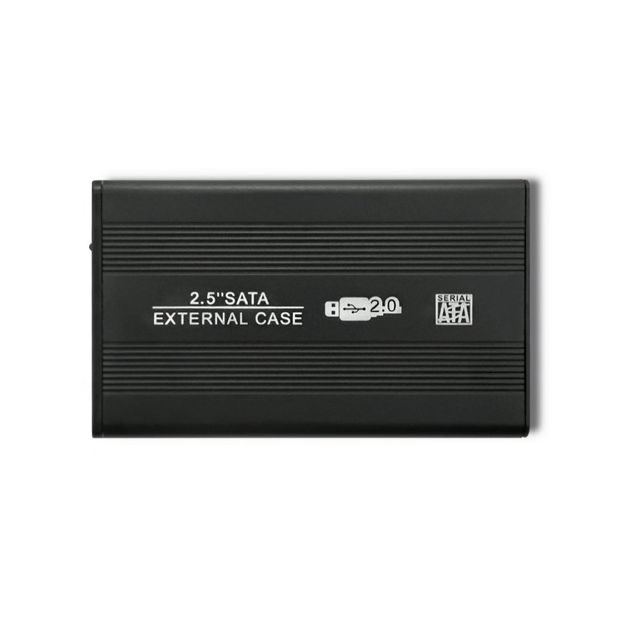 Qoltec 51856 storage drive enclosure HDD/SSD enclosure Black 2.5" – 5