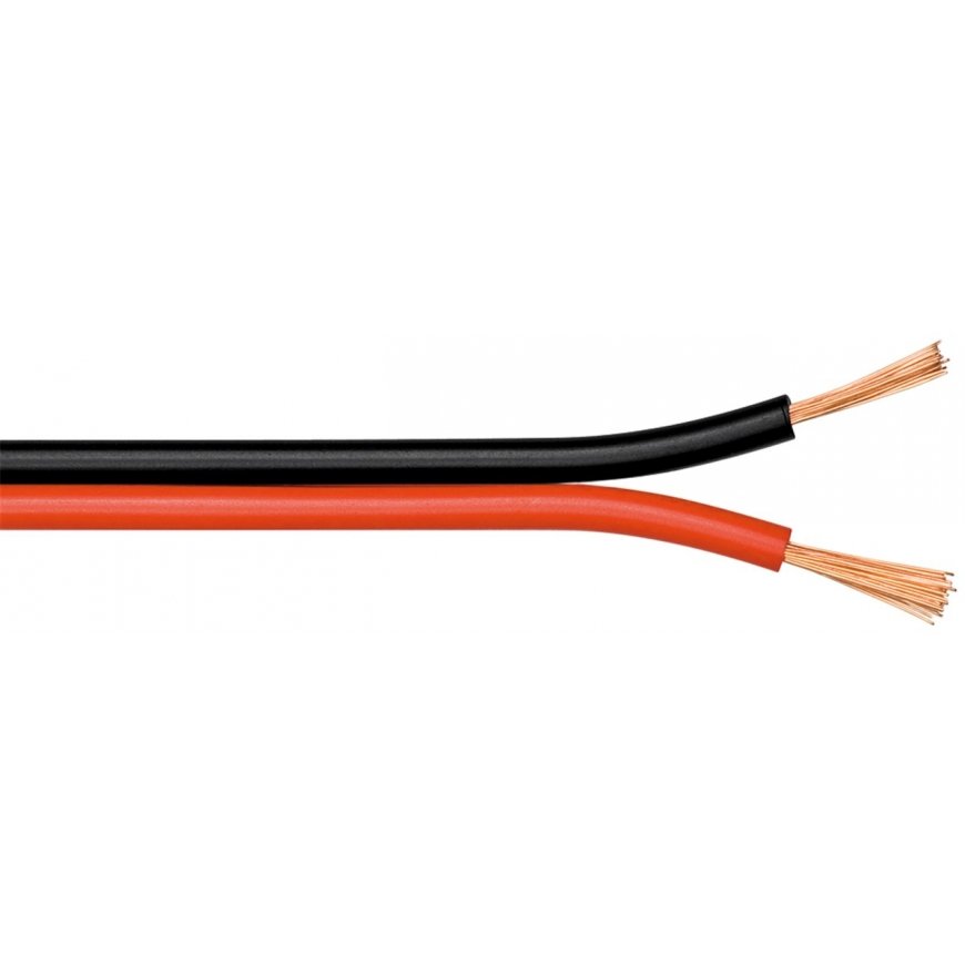 Goobay 67735 audio cable 10 m Black, Red