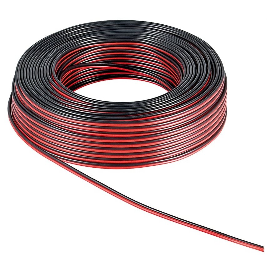 Goobay 67735 audiokaapeli 10 m musta, Punainen – 2
