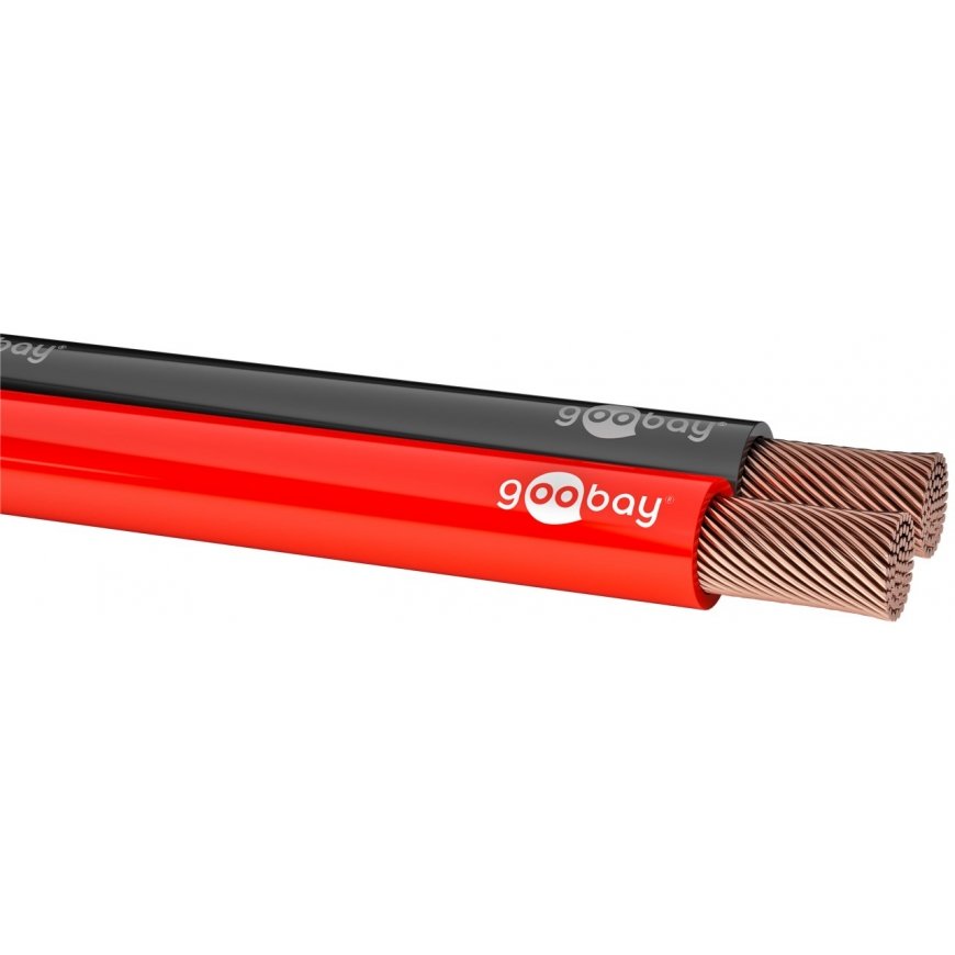 Goobay 67735 audio cable 10 m Black, Red – 5