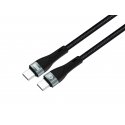 Conceptronic ETTA01B20 USB C-C PD 3.0 100W Fast Charging Cable 2M, 20V 5A, 480Mbps, E-Mark